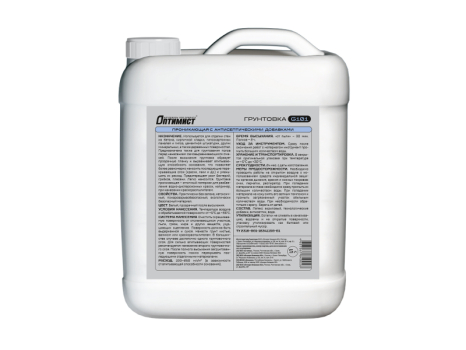 Грунтовка акриловая проникающая для внутренних работ